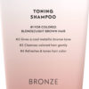 Toning Shampoo Bronze